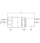 Krüger IG 5/8 "IG 5/8" Rotary Union